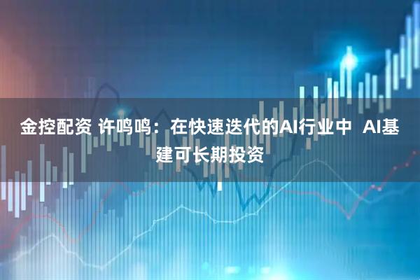 金控配资 许鸣鸣：在快速迭代的AI行业中  AI基建可长期投资